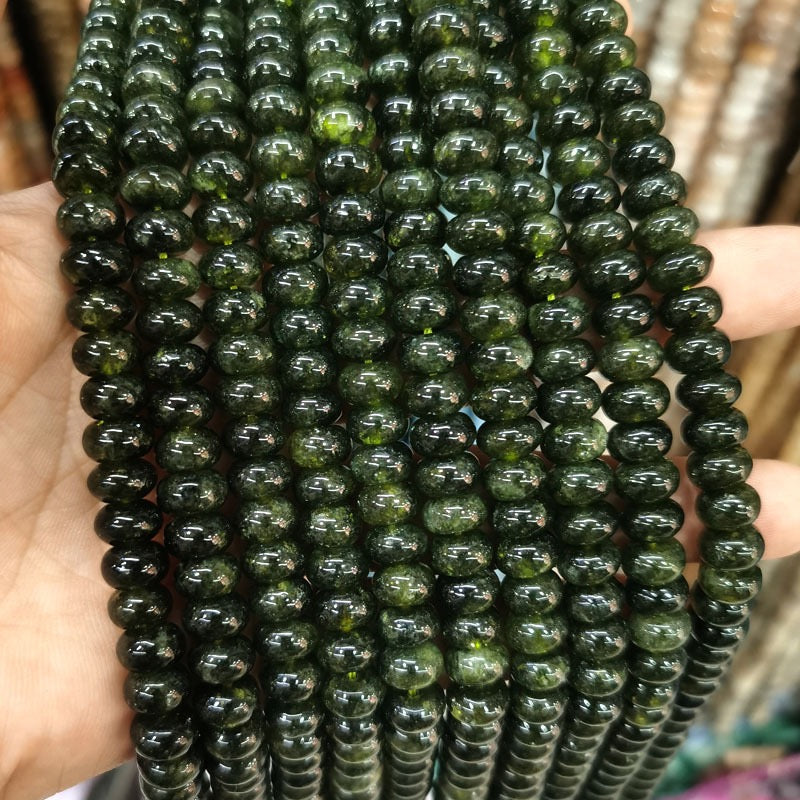 Natural Gemstone Abacus Beads 5×8mm