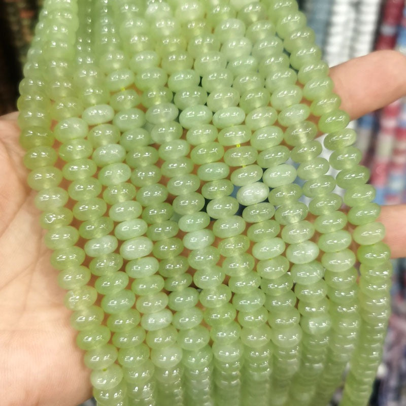 Natural Gemstone Abacus Beads 5×8mm