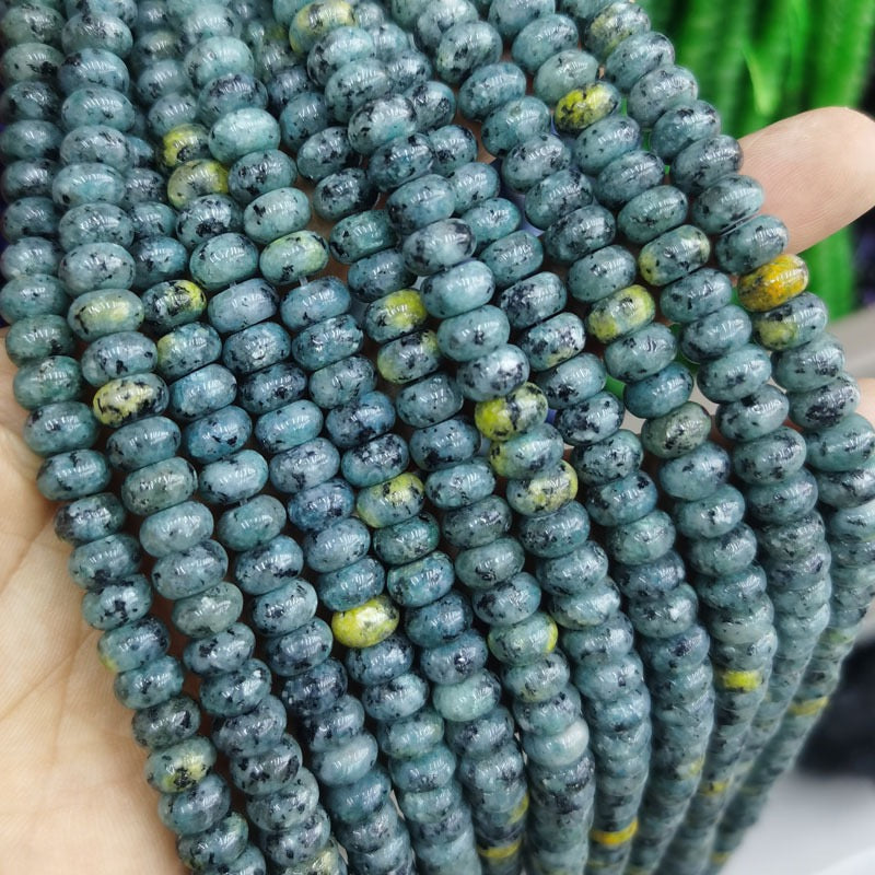 Natural Gemstone Abacus Beads 5×8mm