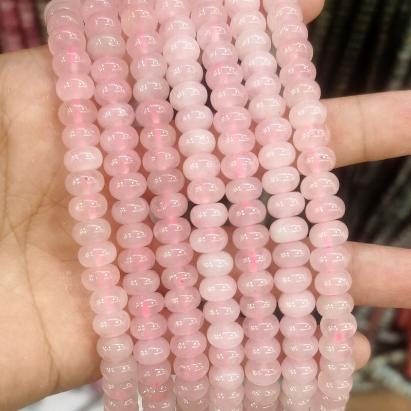 Natural Gemstone Abacus Beads 5×8mm