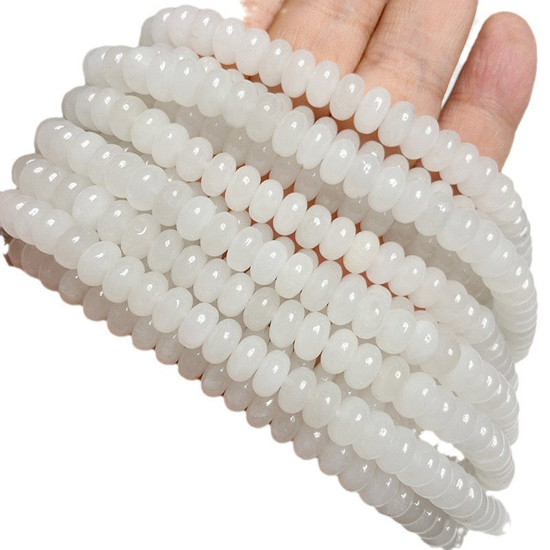Natural Gemstone Abacus Beads 5×8mm
