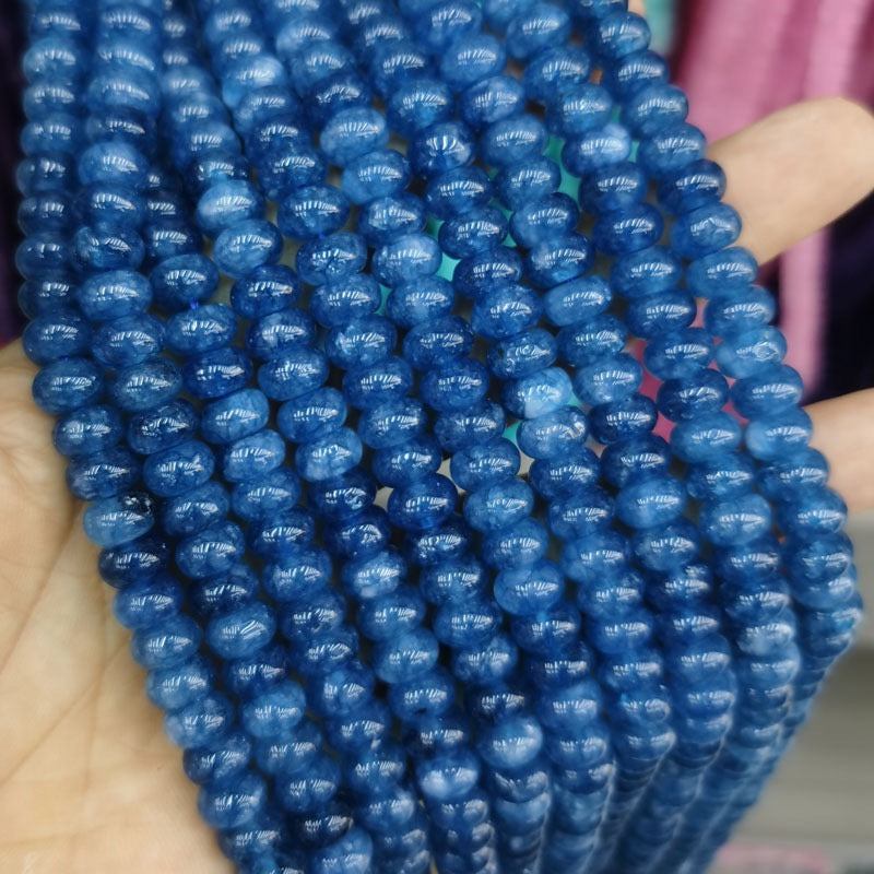 Natural Gemstone Abacus Beads 5×8mm