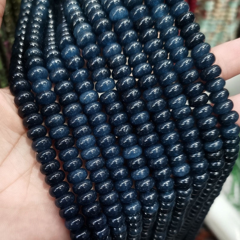 Natural Gemstone Abacus Beads 5×8mm