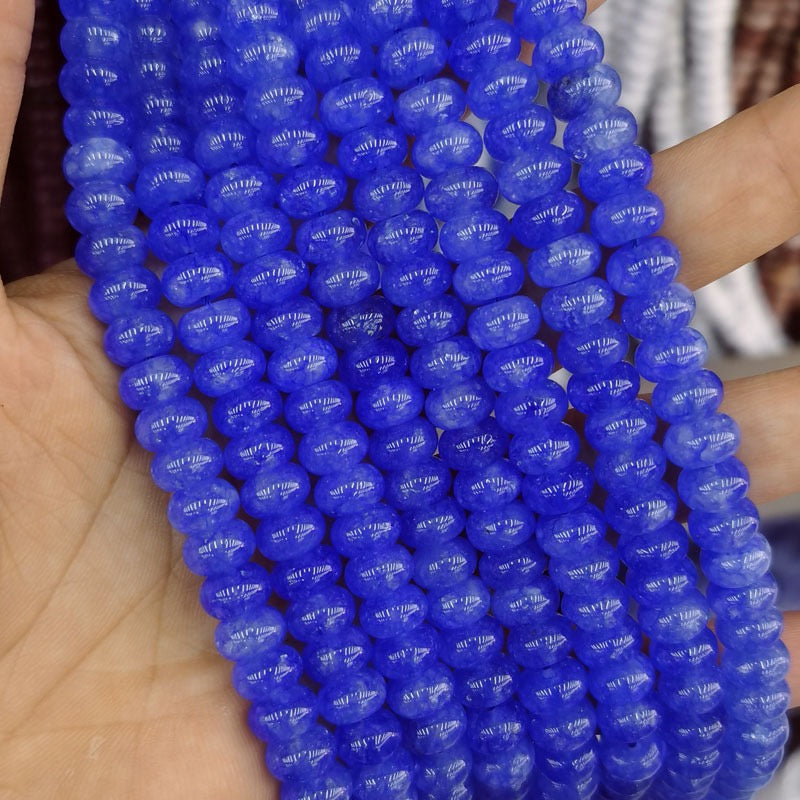 Natural Gemstone Abacus Beads 5×8mm