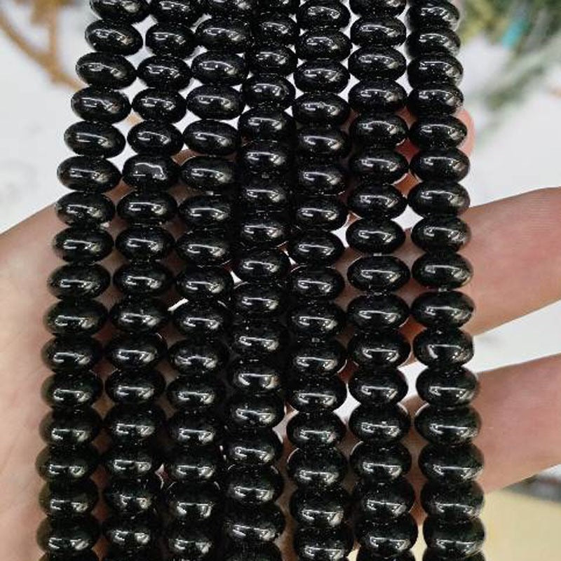 Natural Gemstone Abacus Beads 5×8mm