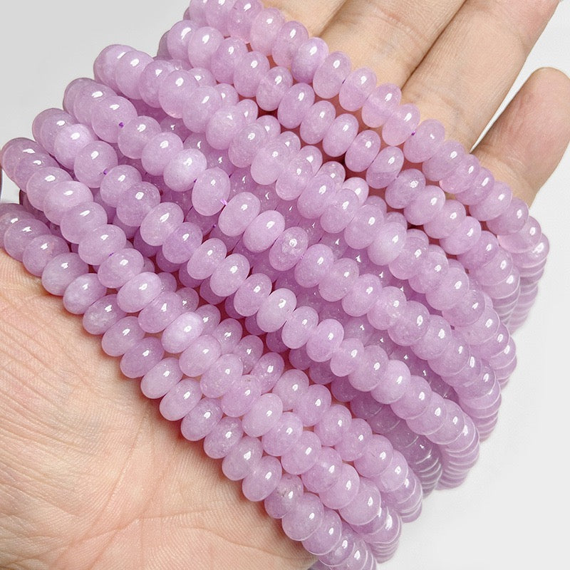 Natural Gemstone Abacus Beads 5×8mm