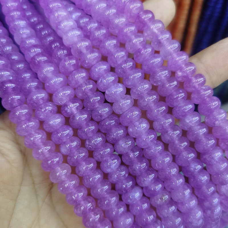 Natural Gemstone Abacus Beads 5×8mm