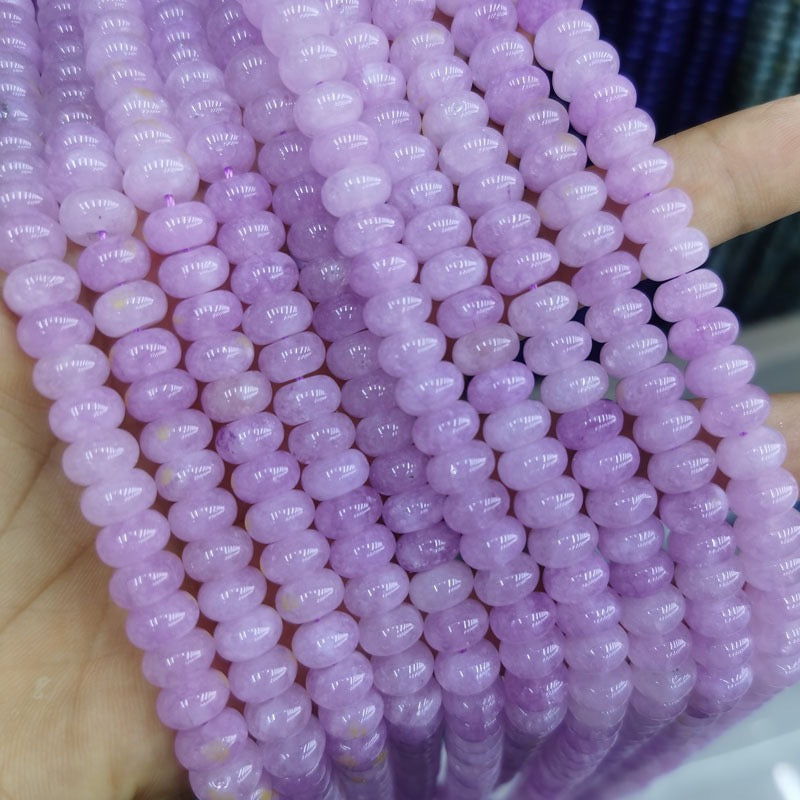 Natural Gemstone Abacus Beads 5×8mm