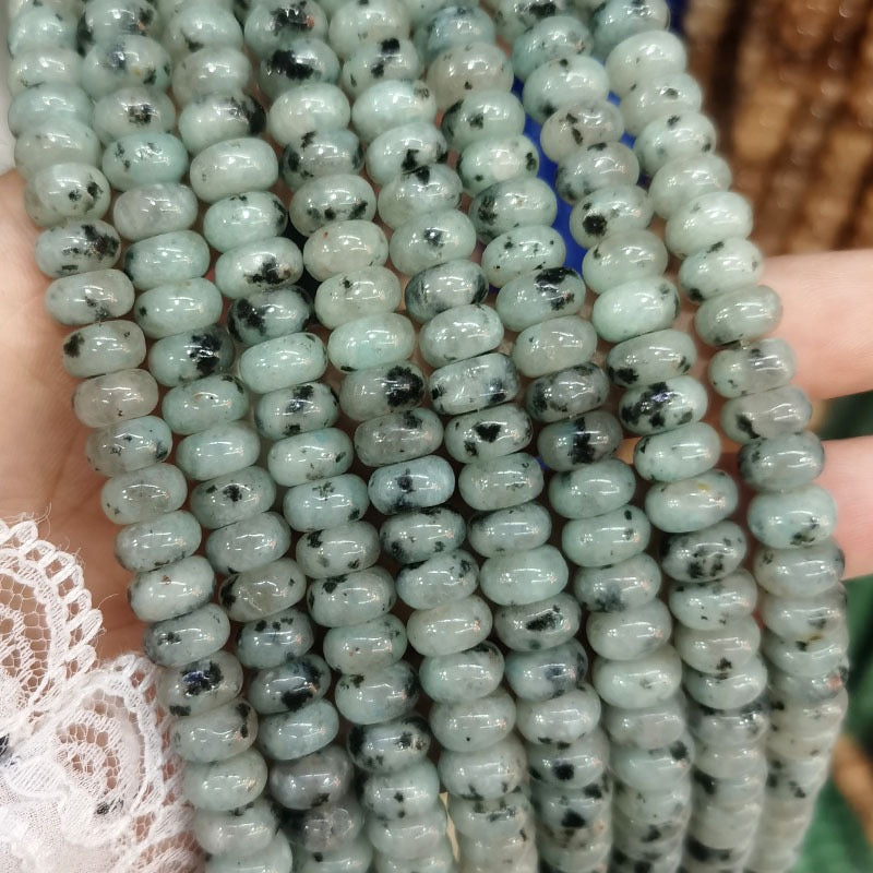 Natural Gemstone Abacus Beads 5×8mm