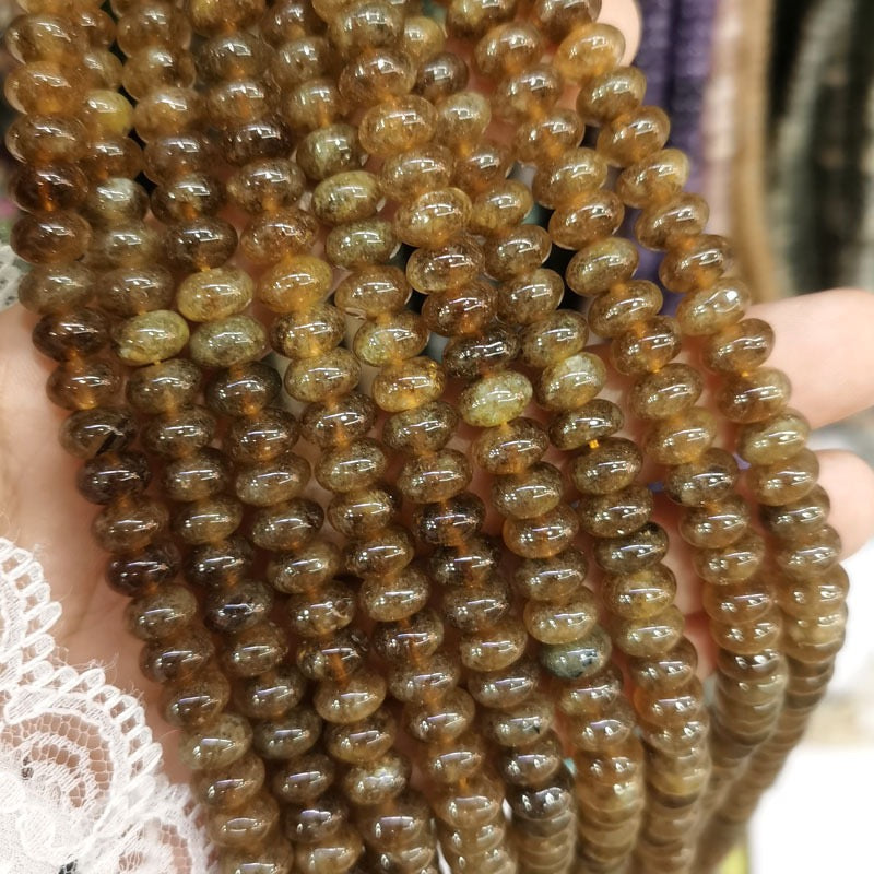 Natural Gemstone Abacus Beads 5×8mm