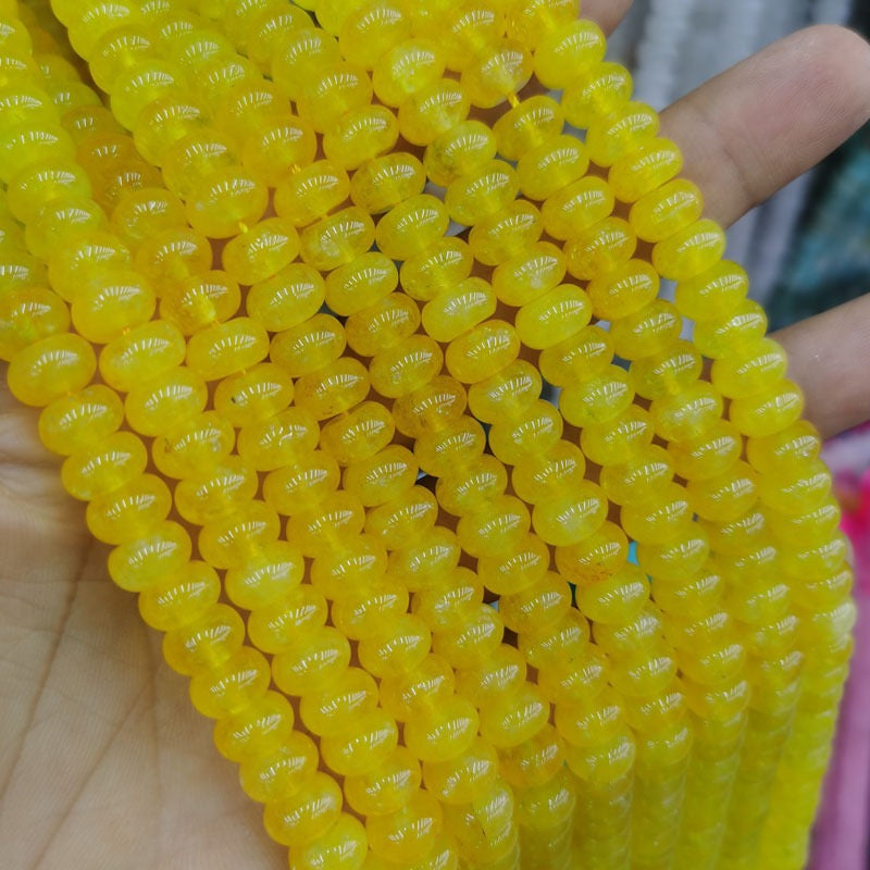 Natural Gemstone Abacus Beads 5×8mm