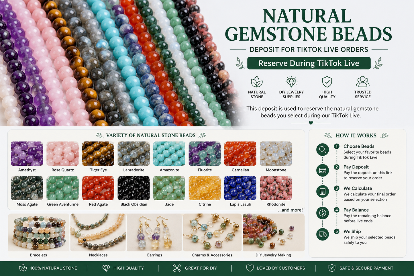 Beads- Open Your Basket